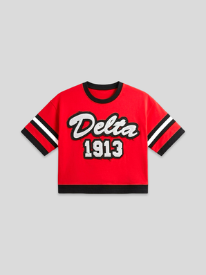 Delta Sigma Theta Red Short Sleeve Jersey