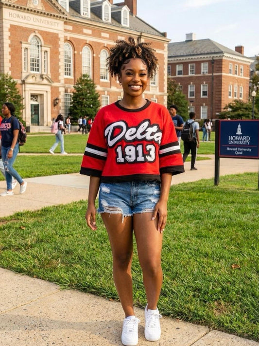Delta Sigma Theta Red Short Sleeve Jersey