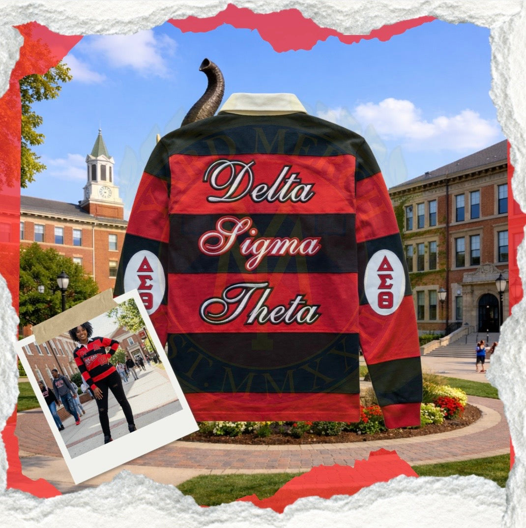 Delta Sigma Theta Rugby Polo