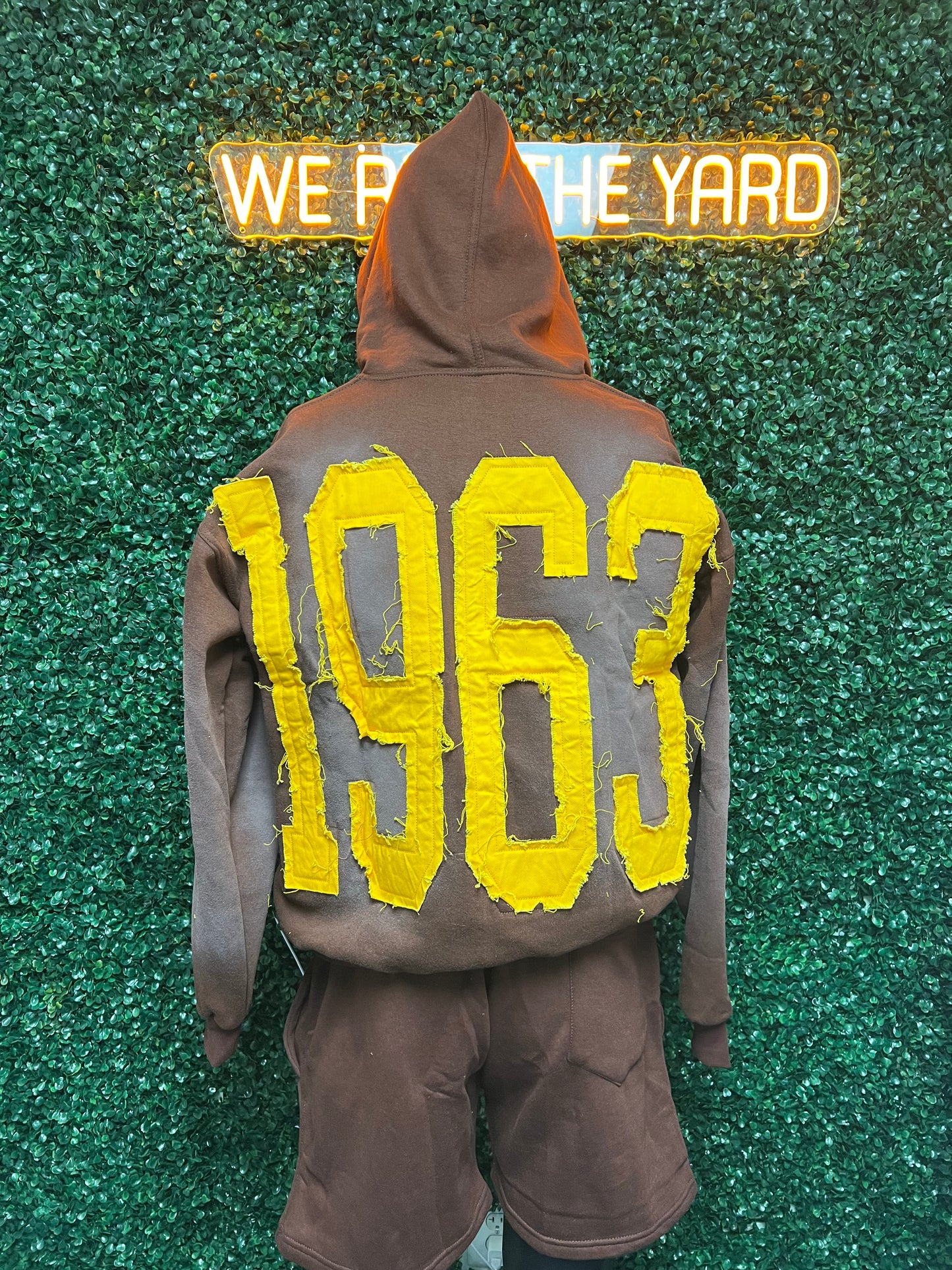 Iota Phi Theta ACR X ER Super Regional Edition 1963 Acid Wash Full Zip Hoodie & Short Set
