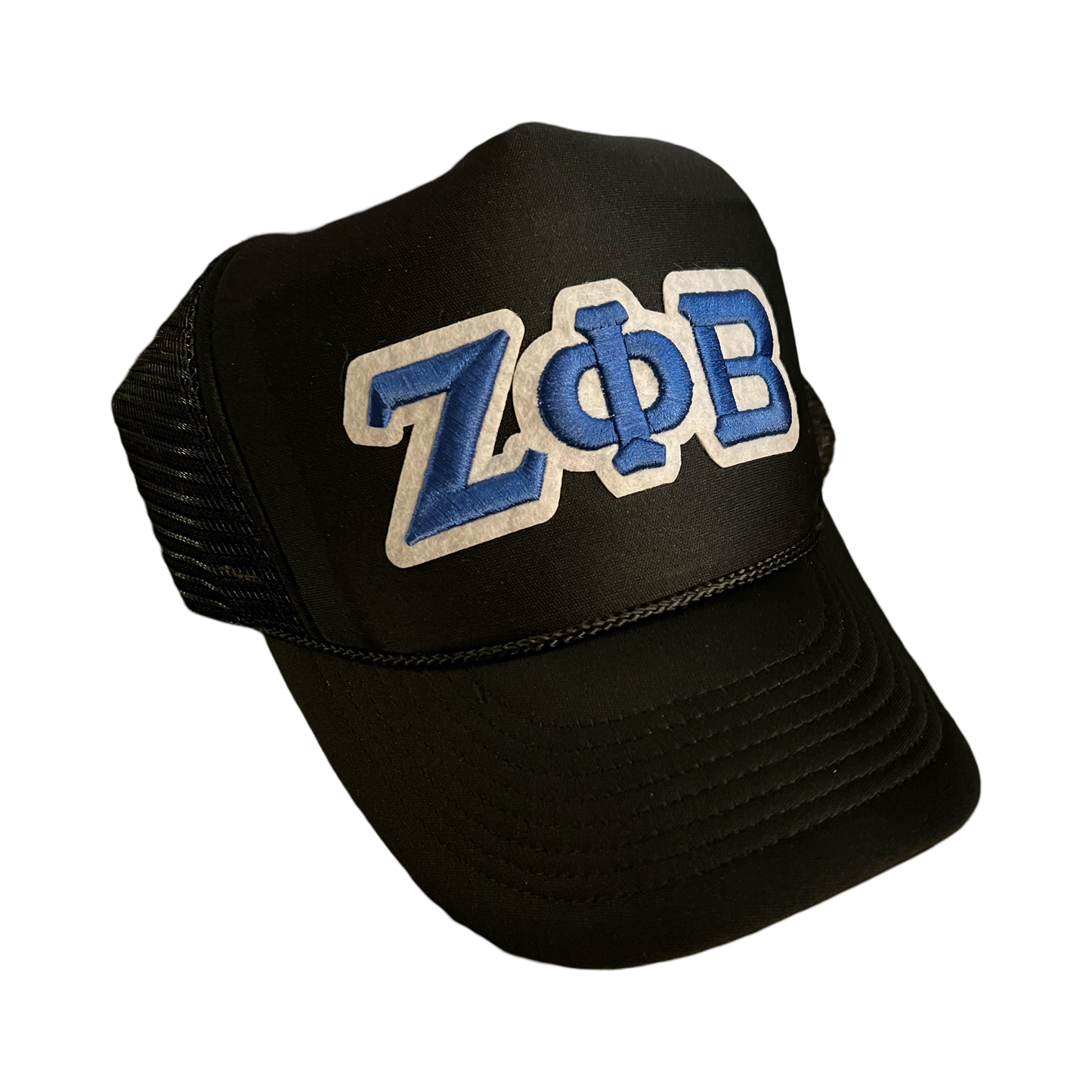 Zeta Phi Beta Patch Trucker Hat