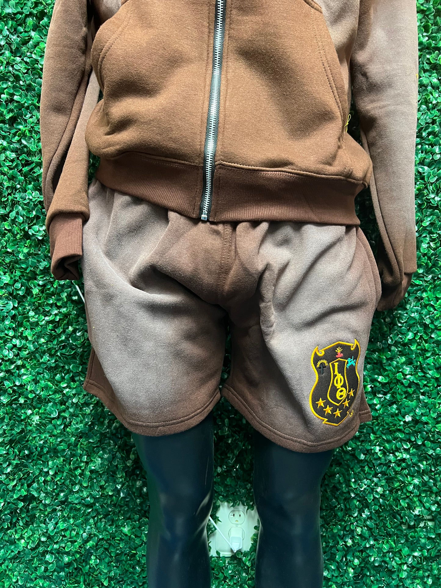 Iota Phi Theta ACR X ER Super Regional Edition 1963 Acid Wash Full Zip Hoodie & Short Set