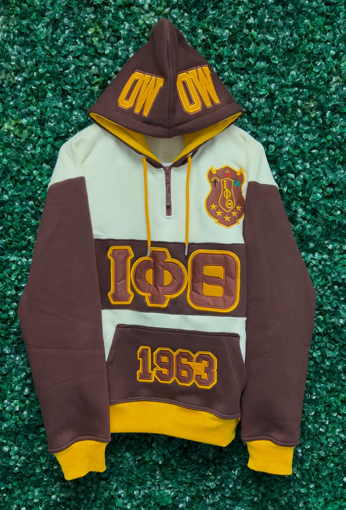 Iota Phi Theta Quarter Zip Hoodie