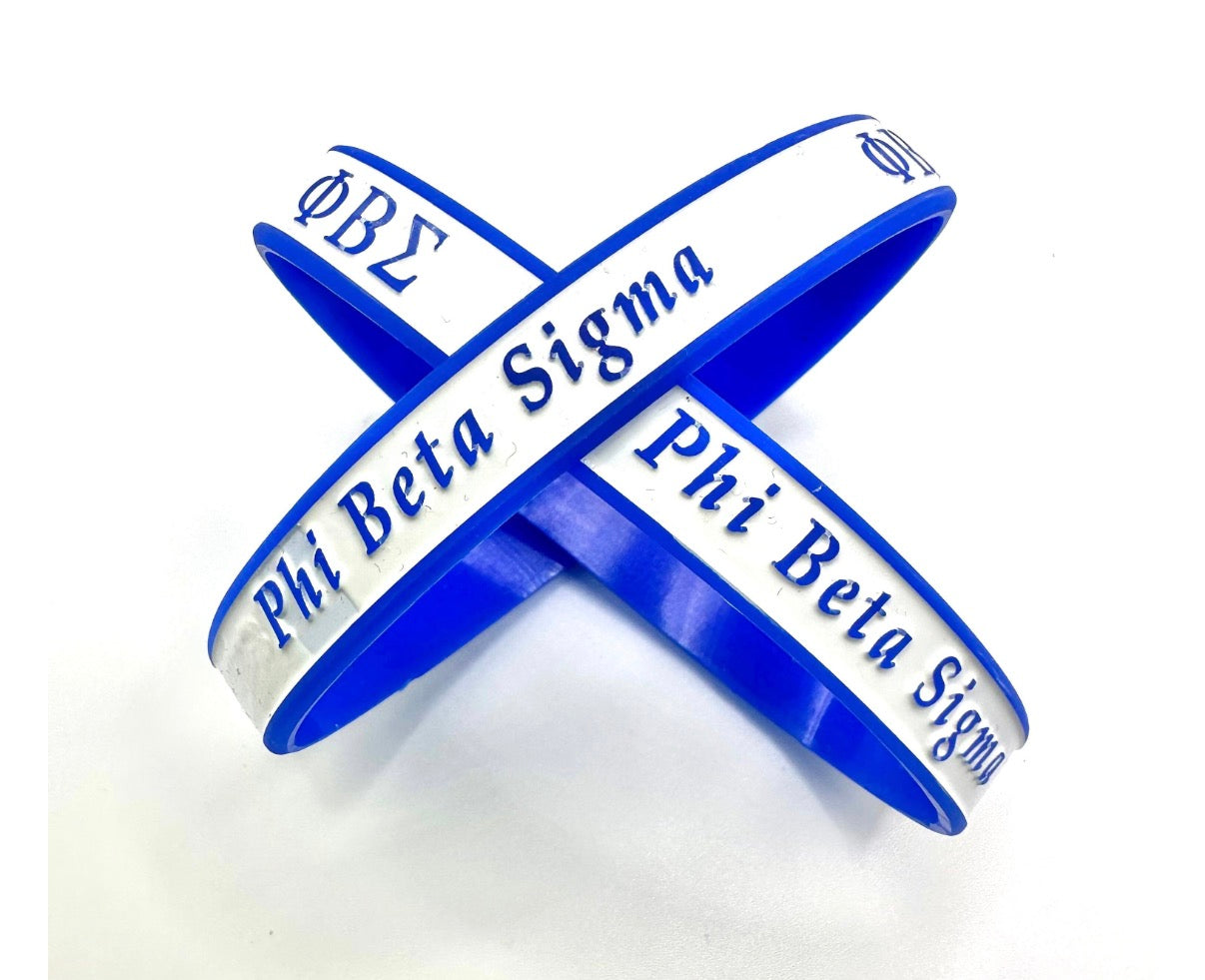 Phi Beta Sigma Gradient Wristband