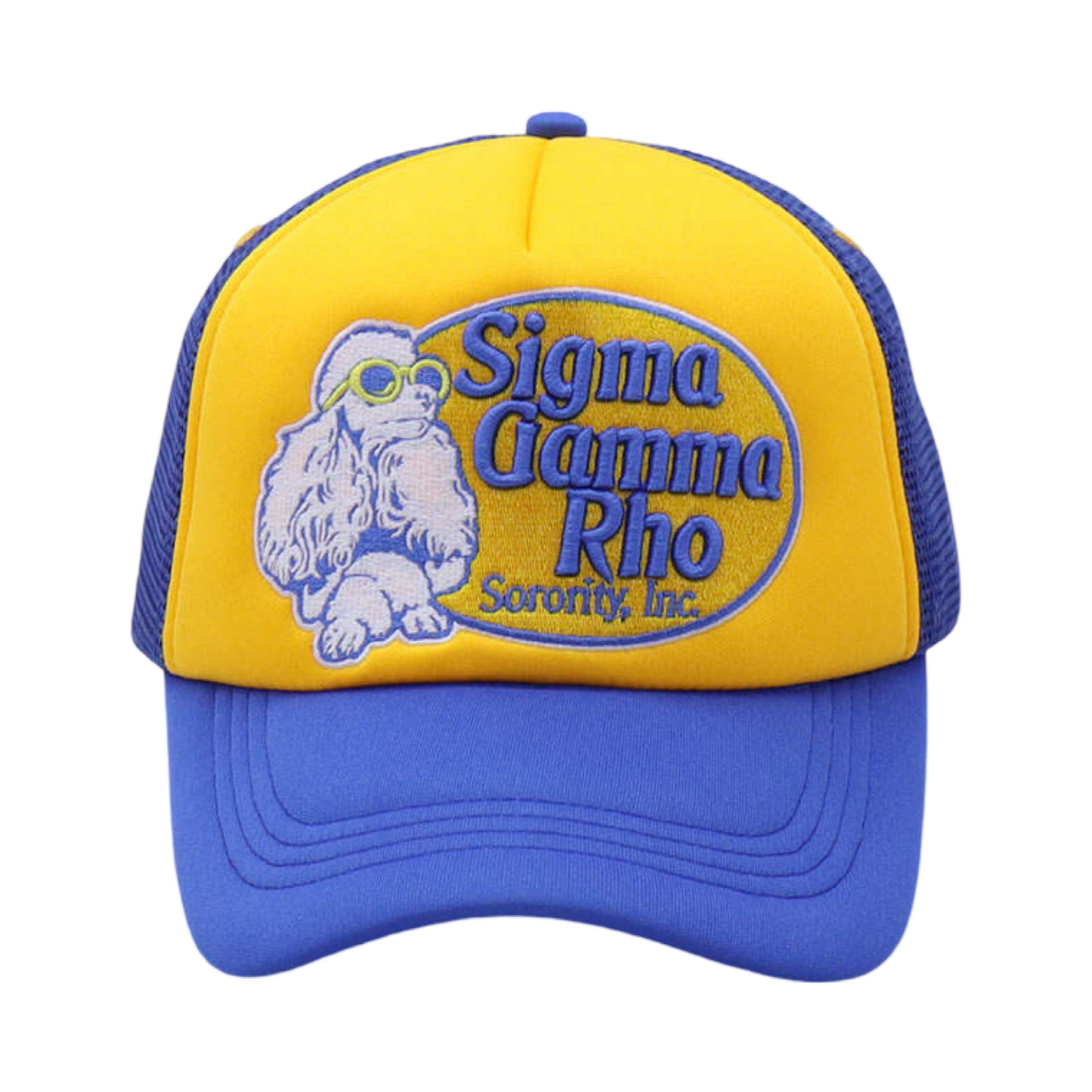 Sigma Gamma Rho Embroidered Trucker Cap