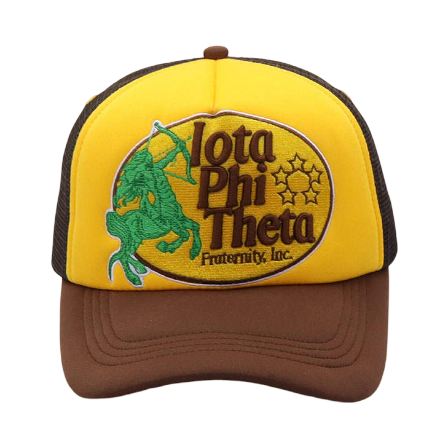 Iota Phi Theta Embroidered Bass Pro Style Trucker Hat