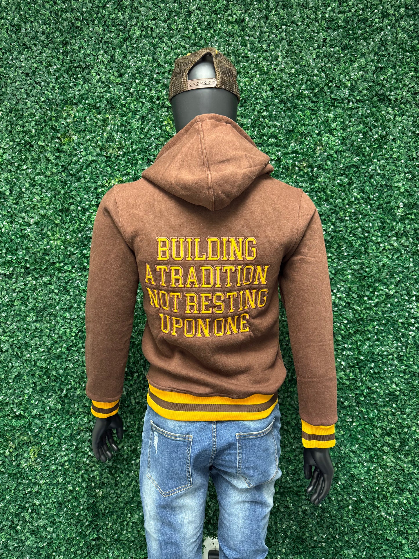Iota Phi Theta Embroidered Pullover Hoodie