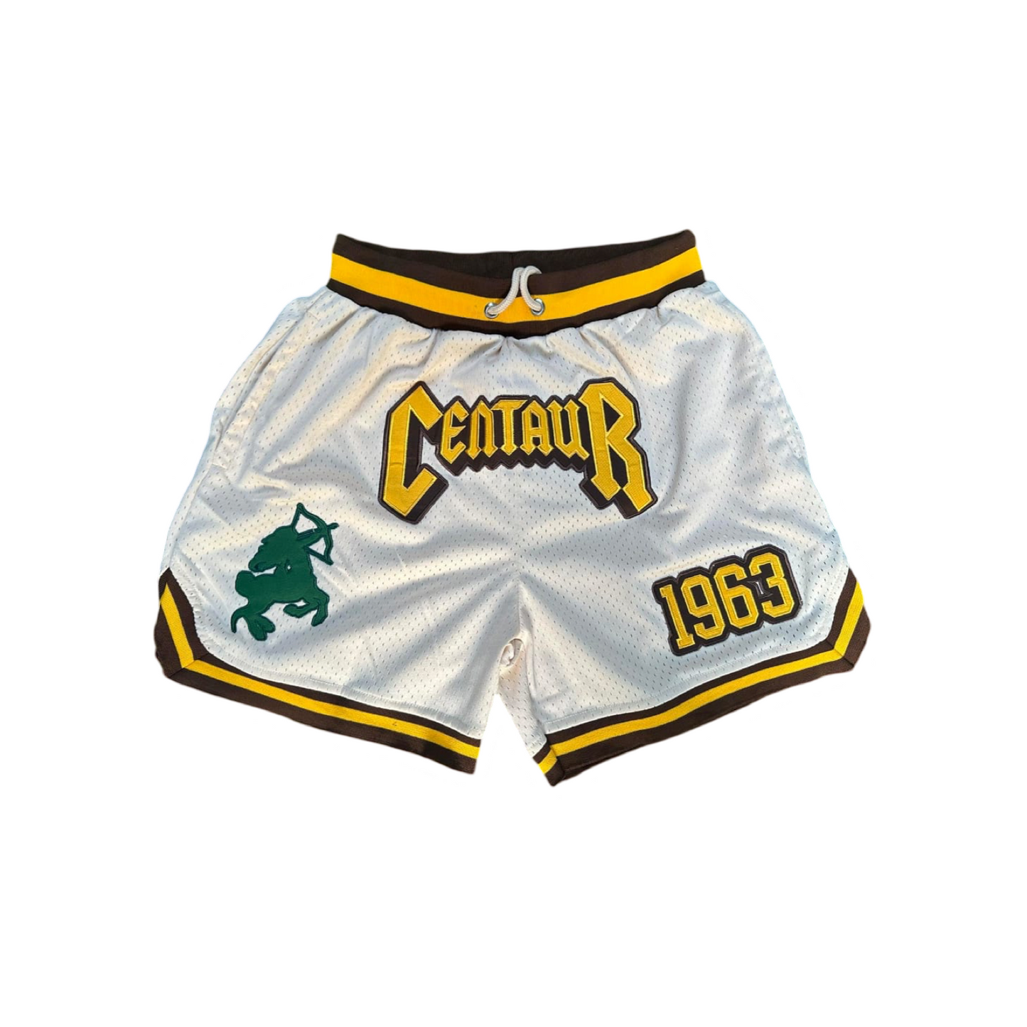 Iota Phi Theta Summer Shorts – Cream, Gold & Green | 2024 Collection