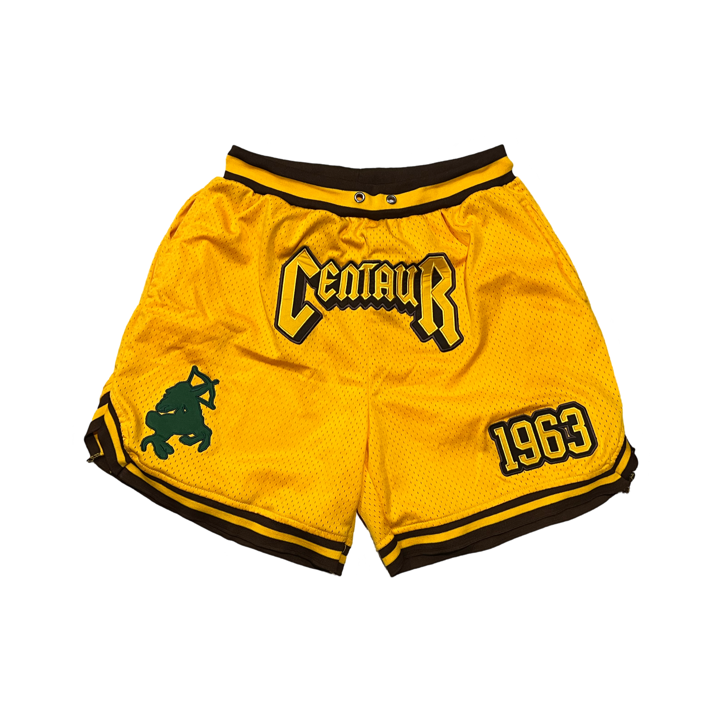 Iota Phi Theta Summer Shorts – Cream, Gold & Green | 2024 Collection