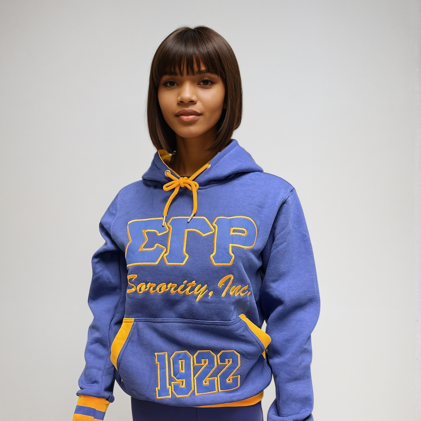 Sigma Gamma Rho Embroidered Pullover Hoodie