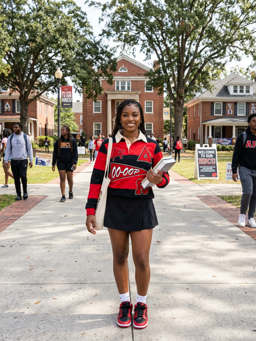 Delta Sigma Theta Rugby Polo