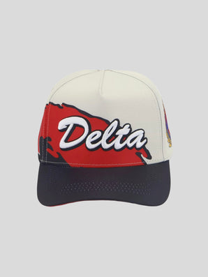 Delta Sigma Theta 90’s Style Snap Back Hat