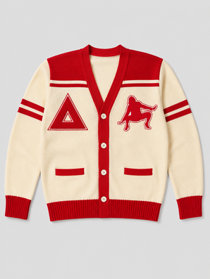 Delta Sigma Theta 80’s Style Classic Cardigan
