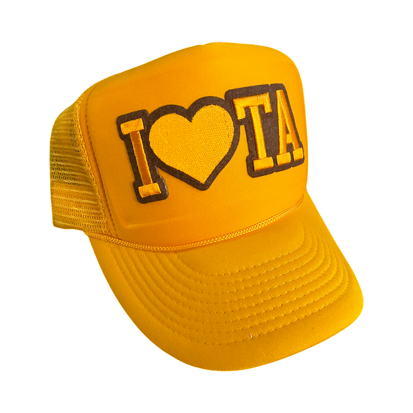 Iota Sweethearts Patch Trucker Hat