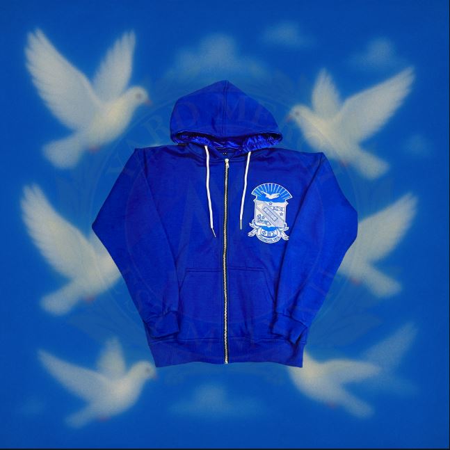 Phi Beta Sigma 1914 Distressed Hoodie