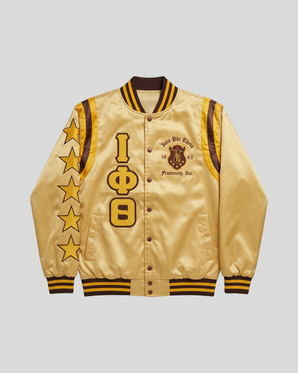 Iota Phi Theta - 5 Star Cream Jacket