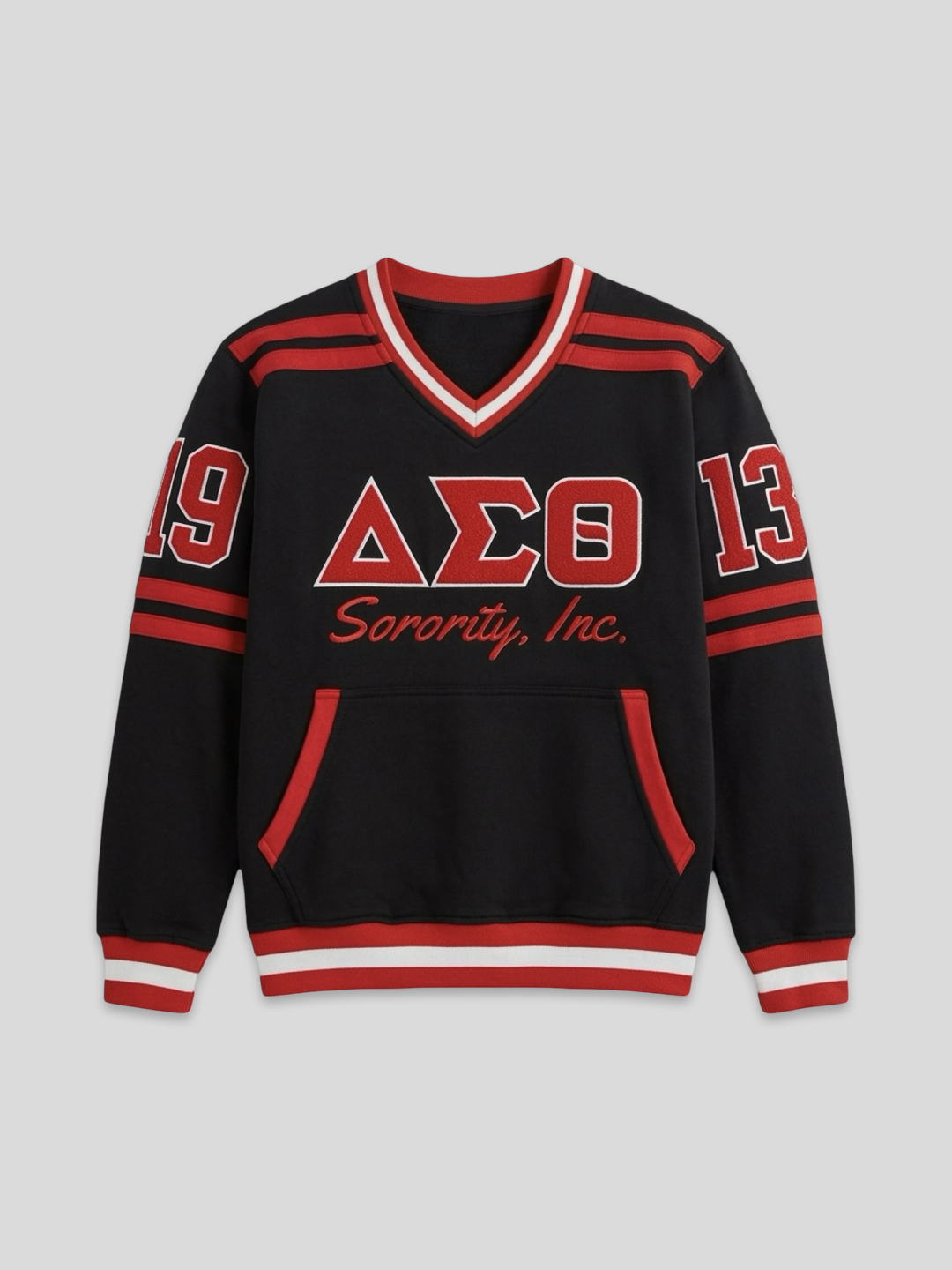 Delta Sigma Theta Black Vintage 90’s Style Sweatshirt
