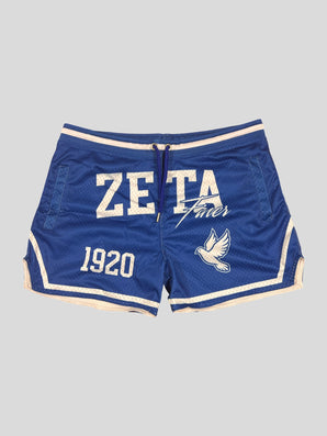 Zeta Phi Beta Royal Blue Athletic Shorts