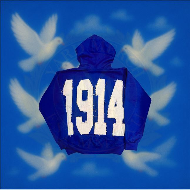 Phi Beta Sigma 1914 Distressed Hoodie