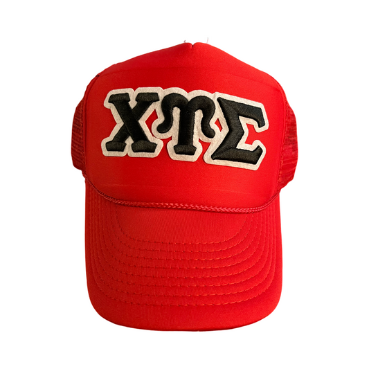 Chi Upsilon Sigma Patch Trucker Hat