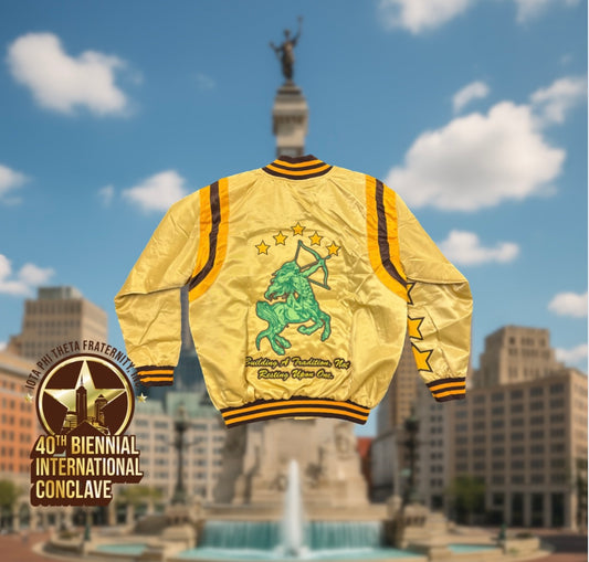 Iota Phi Theta 5 Star Satin Jacket