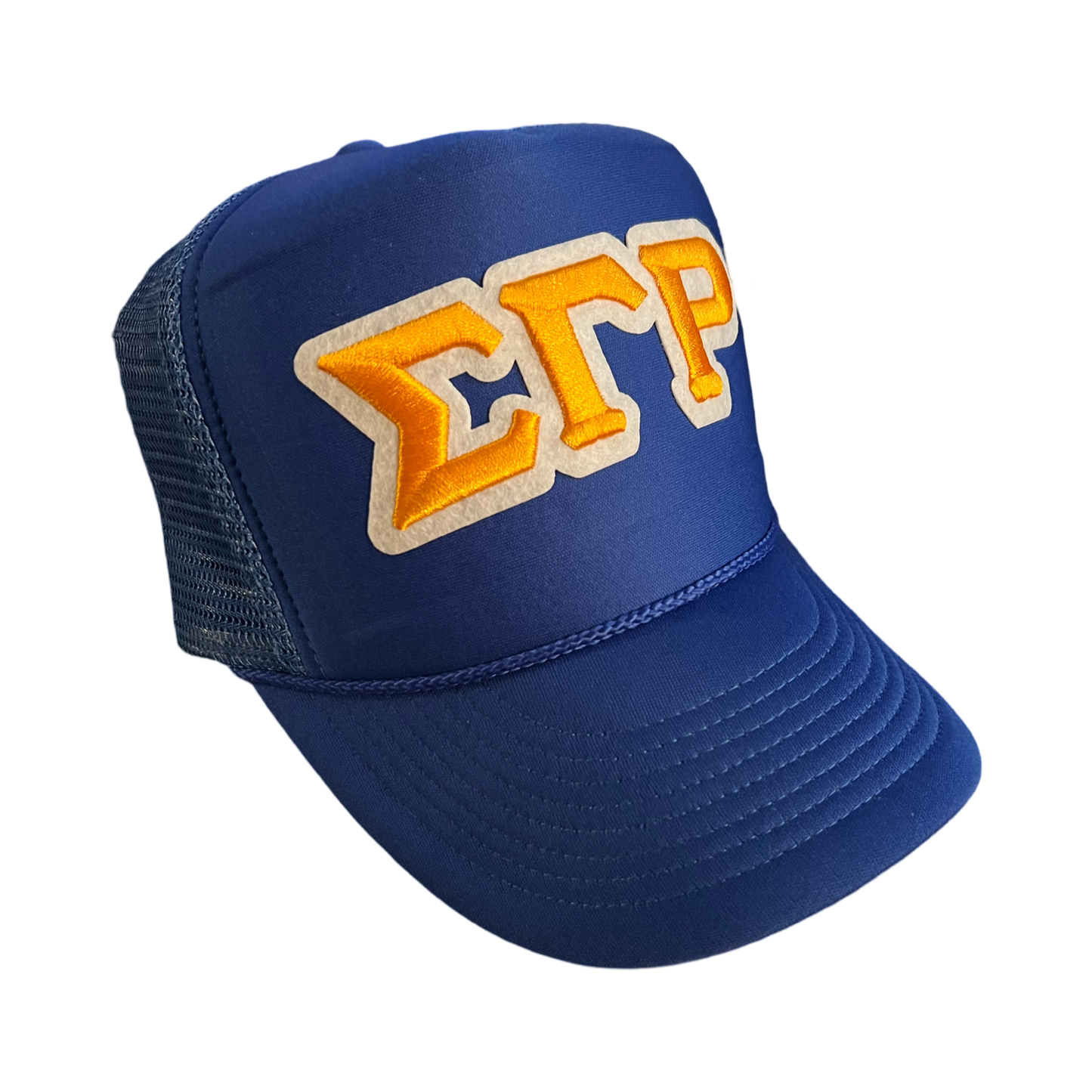 Sigma Gamma Rho Patch Trucker Hat