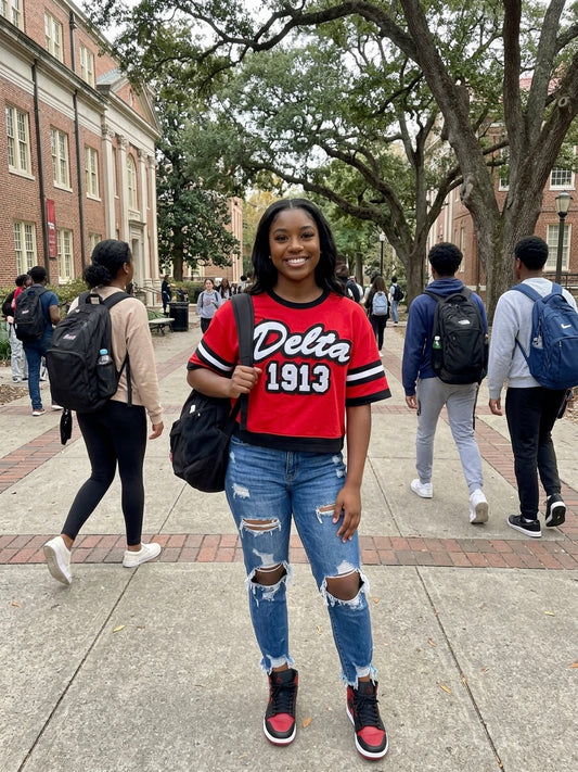 Delta Sigma Theta Red Short Sleeve Jersey