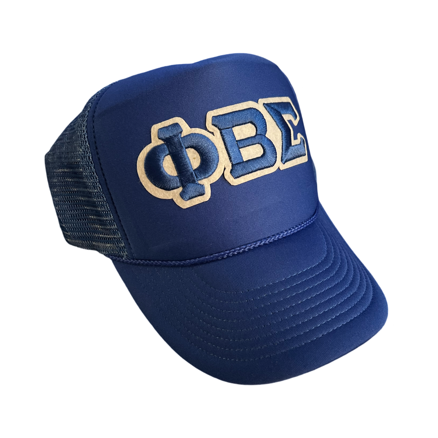 Phi Beta Sigma Patch Trucker Hat