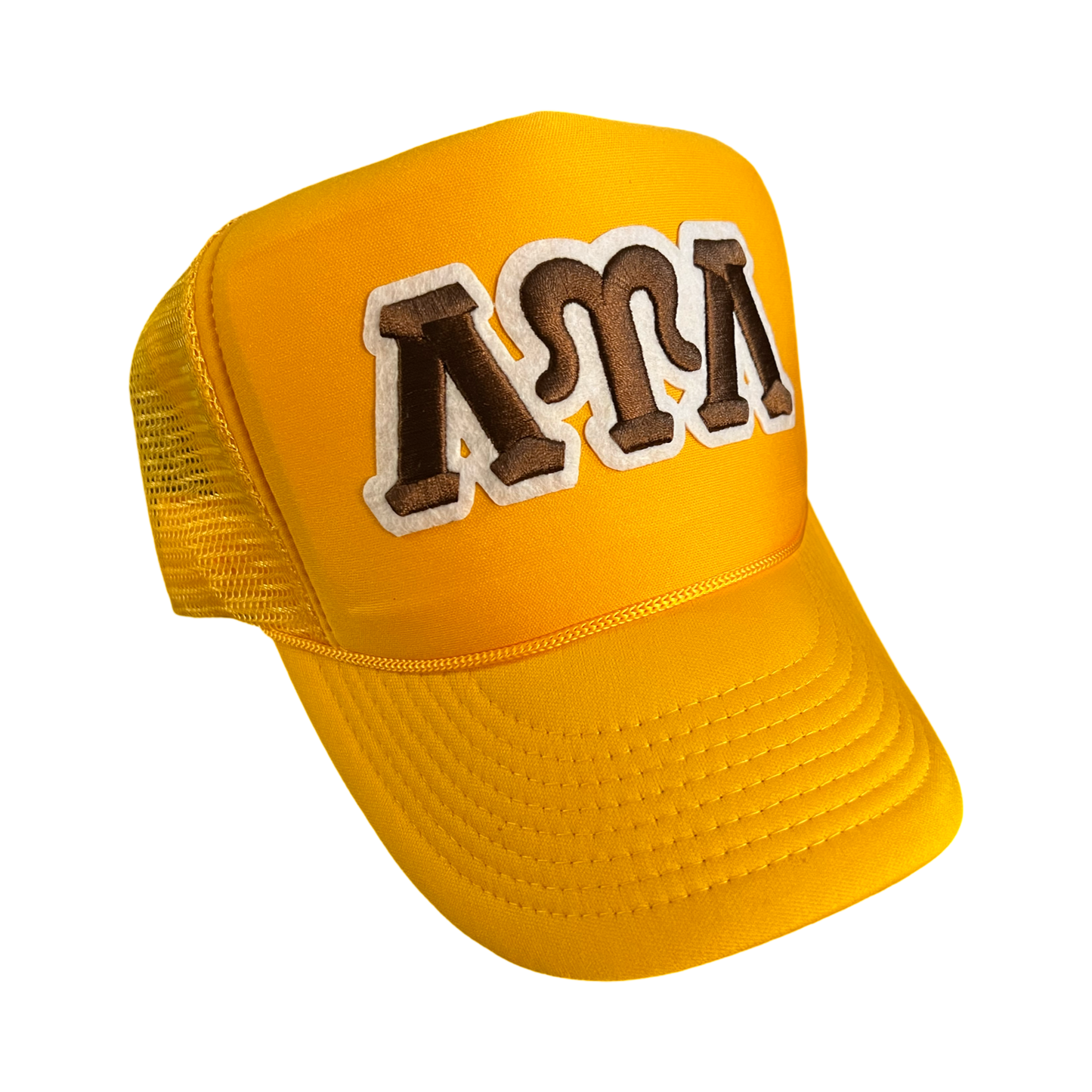 Lambda Upsilon Lambda Patch Trucker Hat