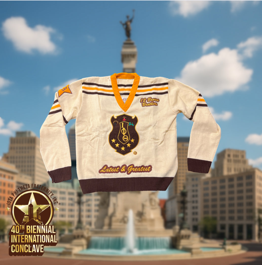 Iota Phi Theta Old School Style Sweater