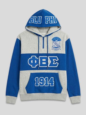 Phi Beta Sigma Quarter Zip Hoodie