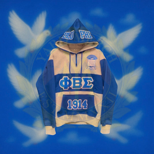 Phi Beta Sigma Quarter Zip Hoodie
