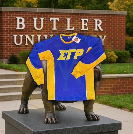 Sigma Gamma Rho Blue Thick Long sleeve Shirt