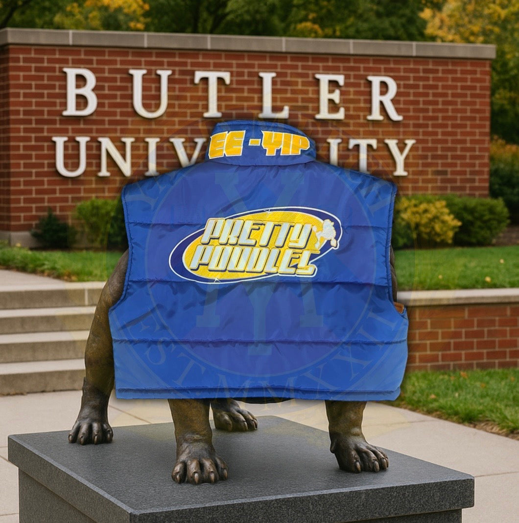 Sigma Gamma Rho Cropped Puffer Vest