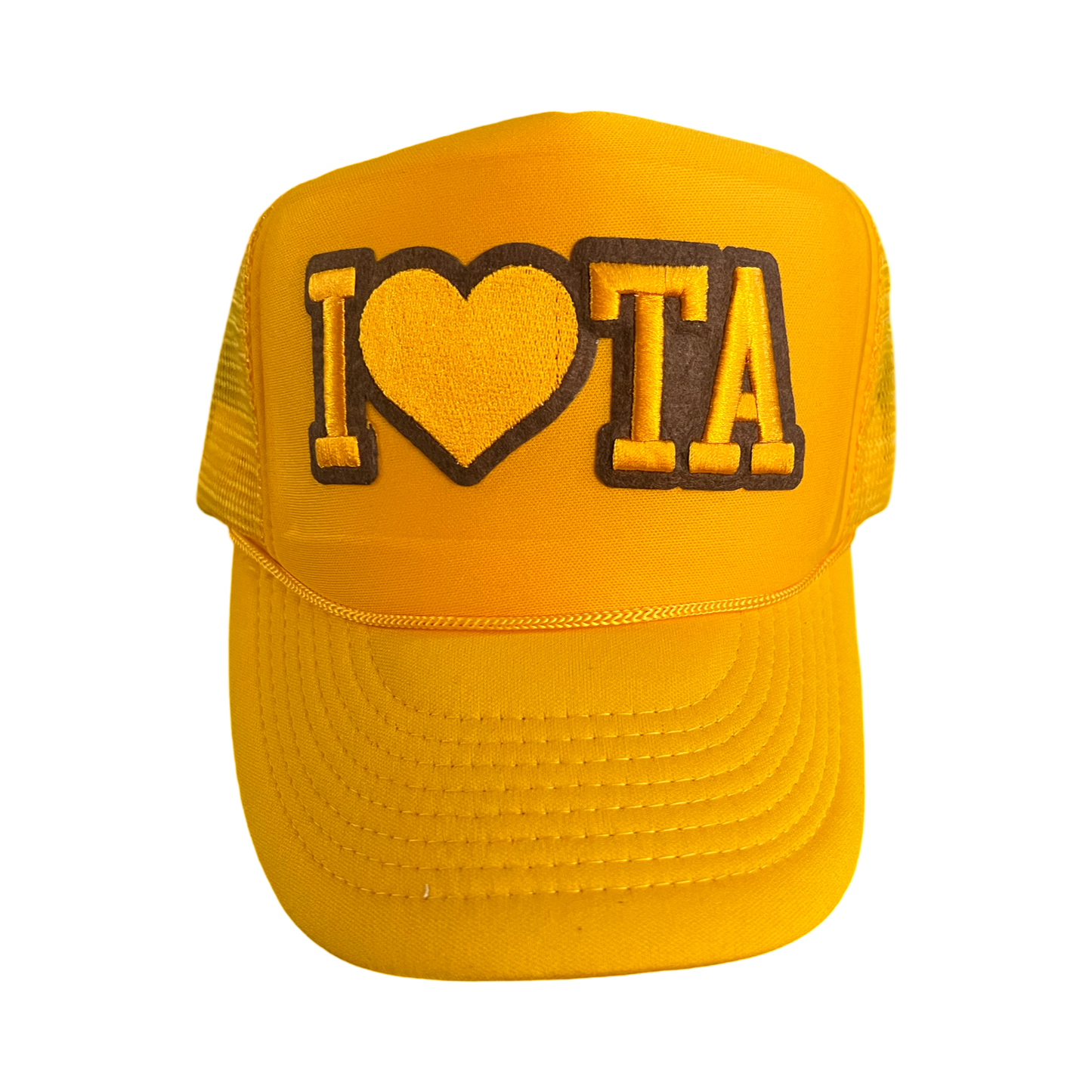 Iota Sweethearts Patch Trucker Hat