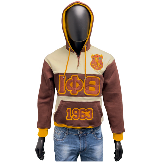 Iota Phi Theta Quarter Zip Hoodie