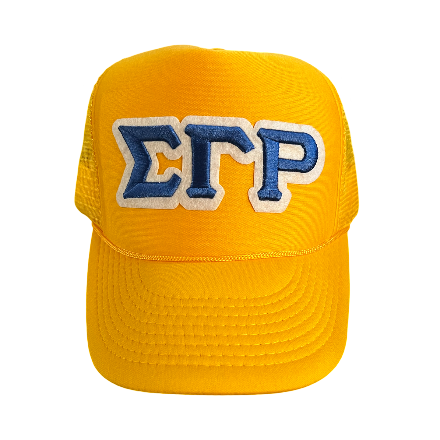 Sigma Gamma Rho Patch Trucker Hat