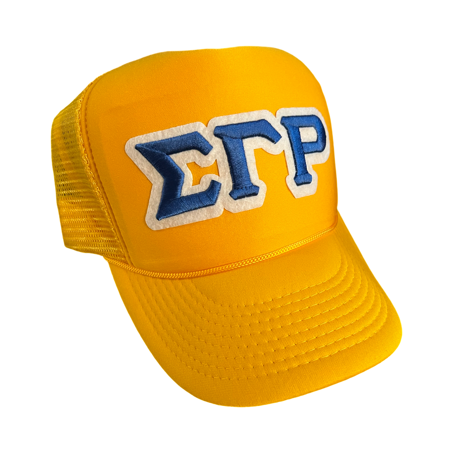 Sigma Gamma Rho Patch Trucker Hat