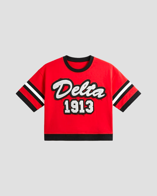Delta Sigma Theta Red Short Sleeve Jersey
