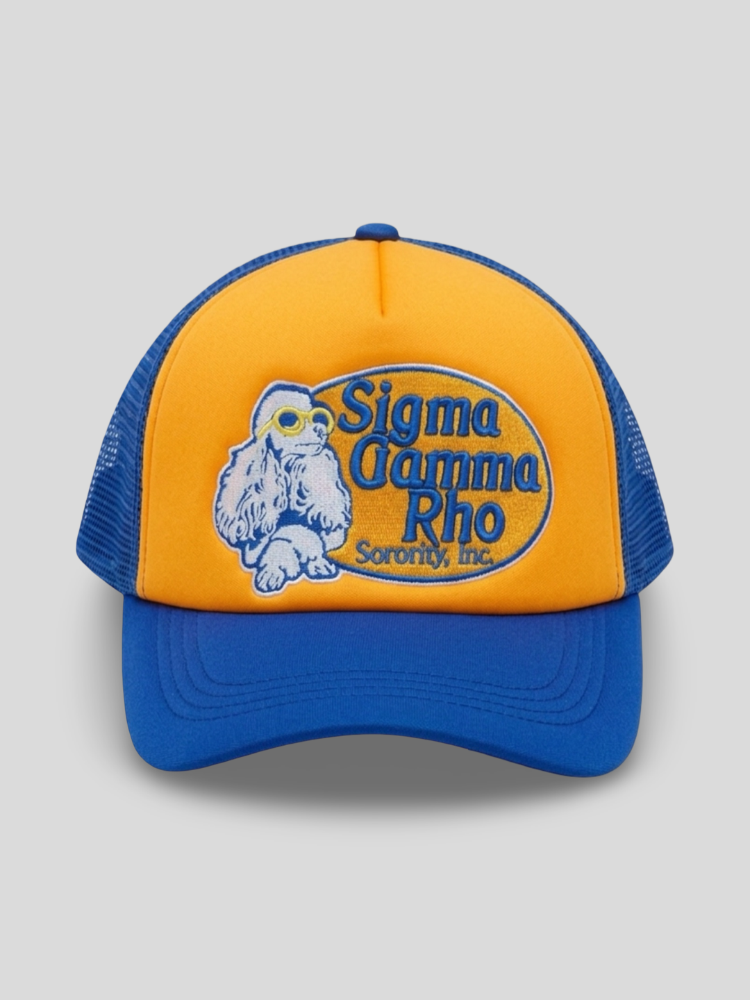 Sigma Gamma Rho Embroidered Trucker Cap