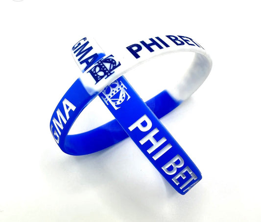 Two Phi Beta Sigma Gradient Wristband