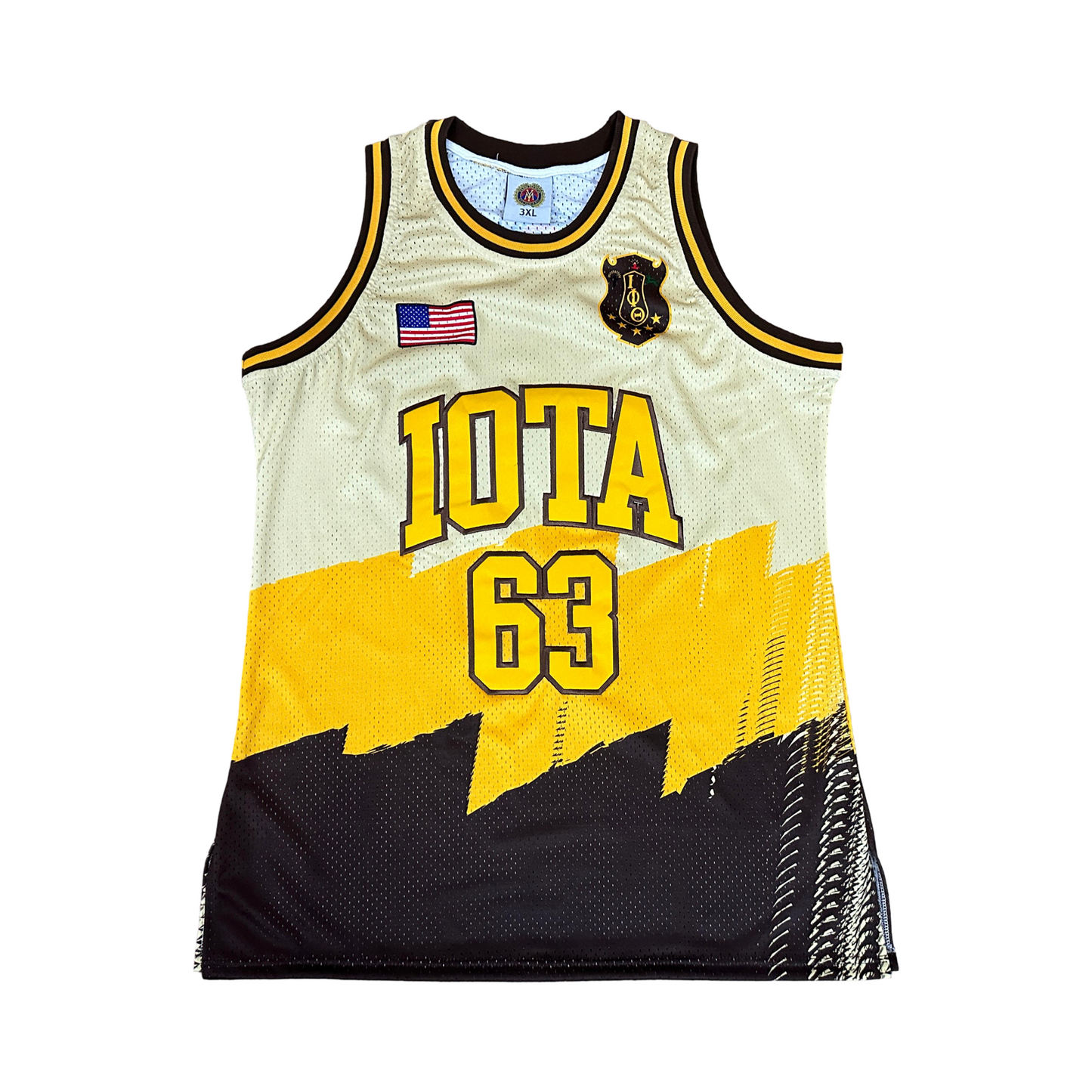 Iota Phi Theta Vintage Style Basketball Jersey