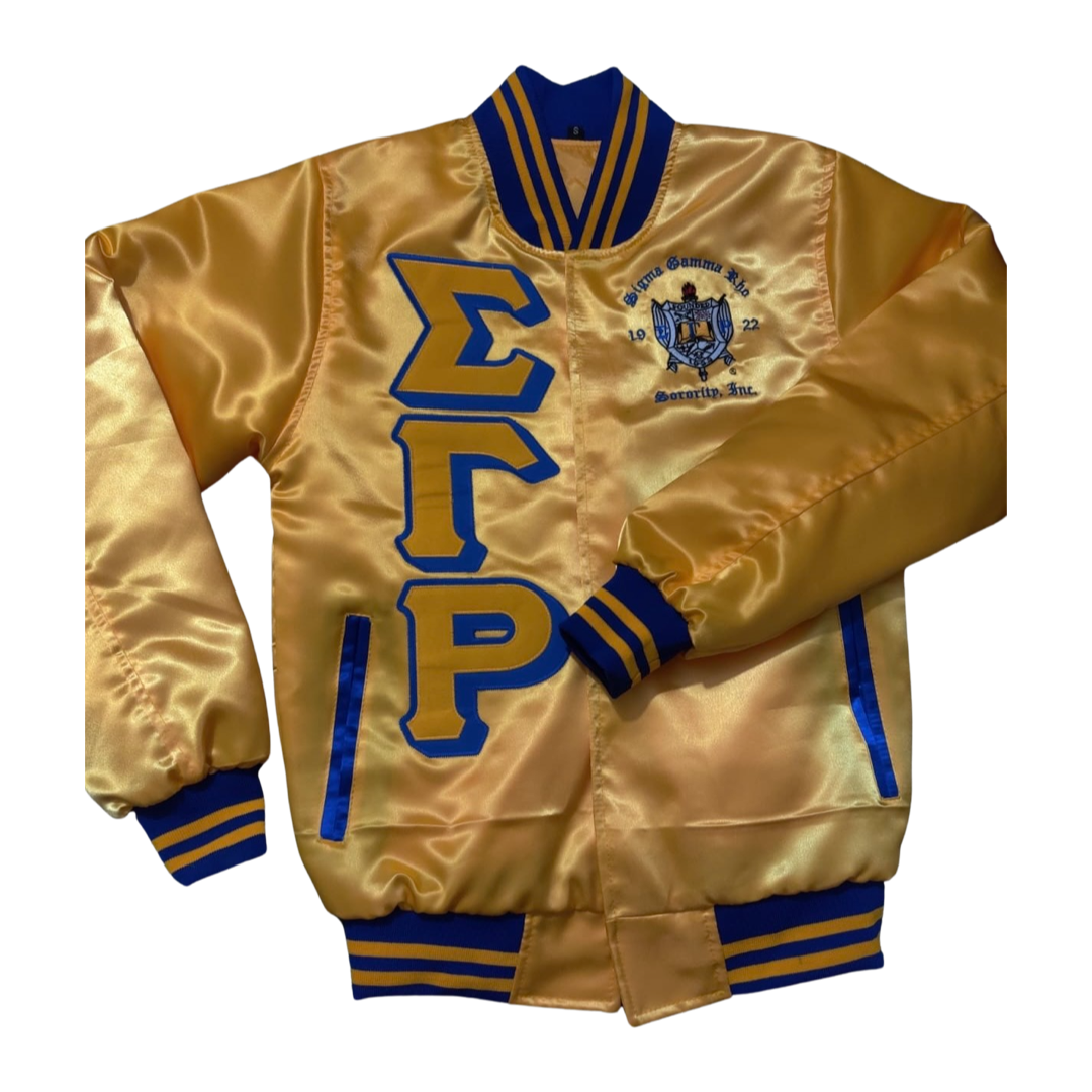 Sigma Gamma Rho Crossing Bomber Jacket – YARD MERCH