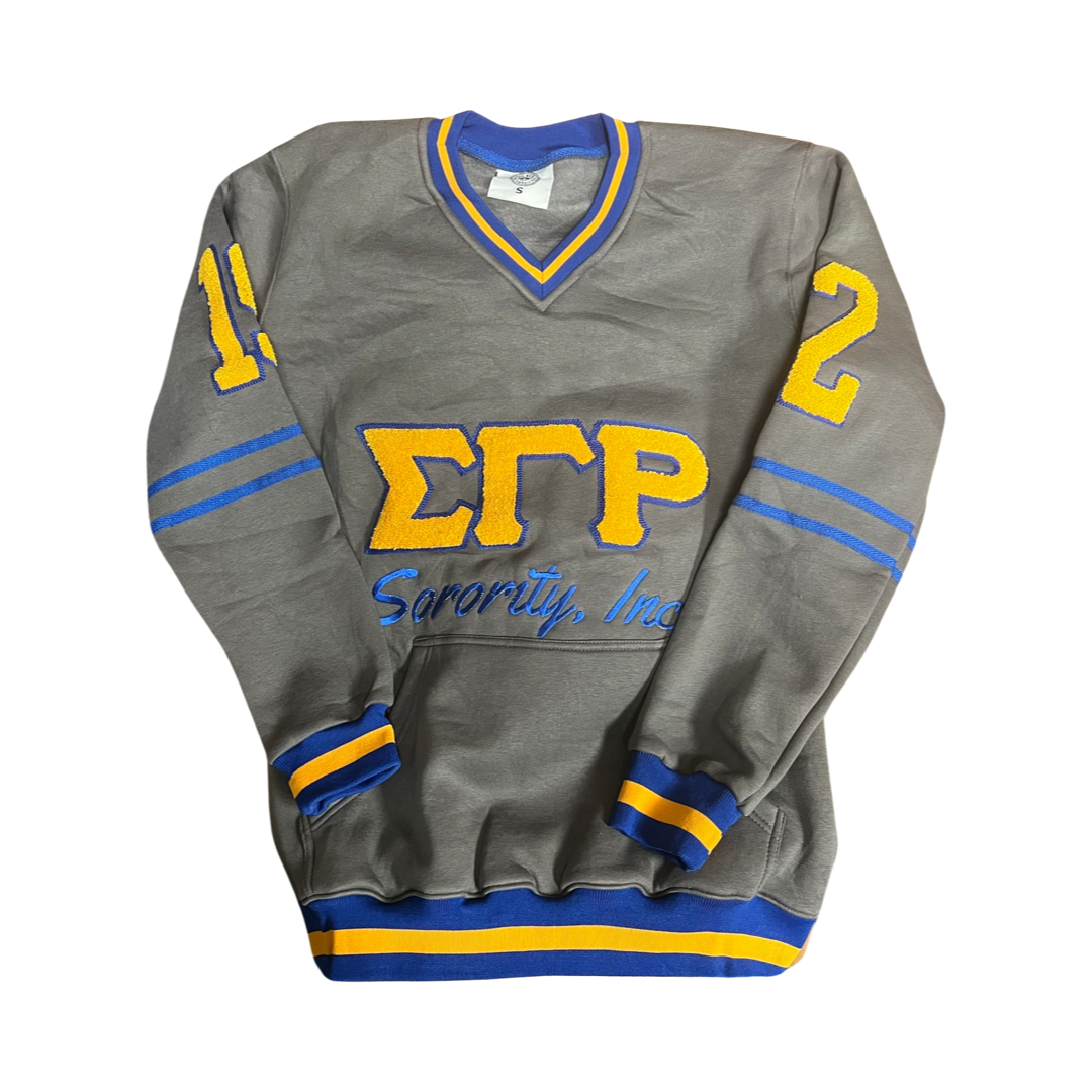 Grey Sigma Gamma Rho Vintage 90's Style Sweatshirt