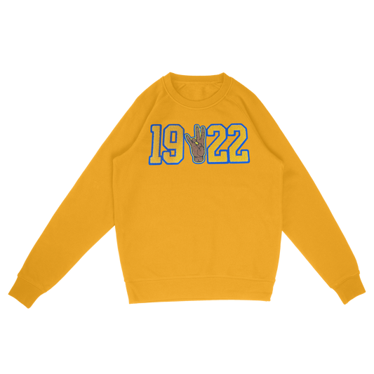 Sigma Gamma Rho Chenille 1922 Sweatshirt