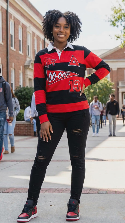 Delta Sigma Theta Rugby Polo