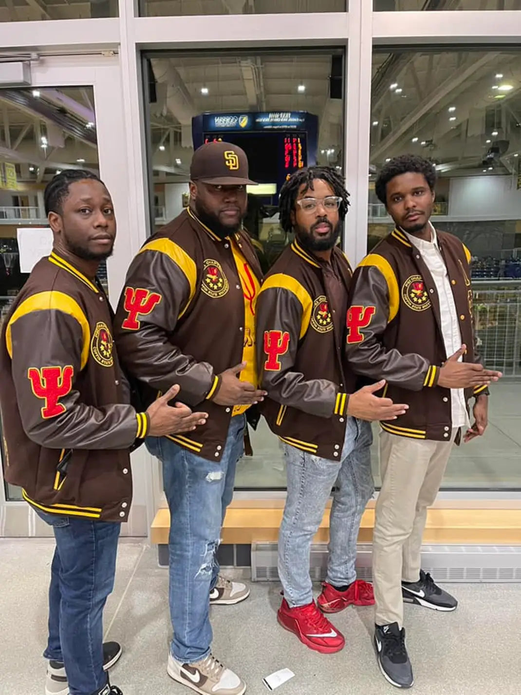 Fraternity varsity jacket best sale